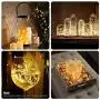 Wine Bottle Lights, LED Cork Fairy Lights Set of 6, Jar String Light for Bedroom Patio Wedding Party Christmas etc Wine Bottle Lights, LED Cork Fairy Lights Set of 6, Jar String Light for Bedroom Patio Wedding Party Christmas etc