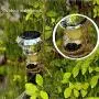 Solar-Diamanten-Weinflaschen-Leuchten, 10er Pack Solarbetriebene Weinflaschen-Leuchten, 20 LED Wasserdichte Kork-String-Leuchten für Garten, Terrasse, Tischdeko (Kaltweiß)