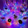 30er Set Weinvorratsleuchten mit 20 LEDs pro Leuchte, mit Korken, 3,3 m Silberdraht, batteriebetriebene Mini-Farbkugelketten, für Likörflaschen, Party, Hochzeit, Halloween, Weihnachten, Dekoration